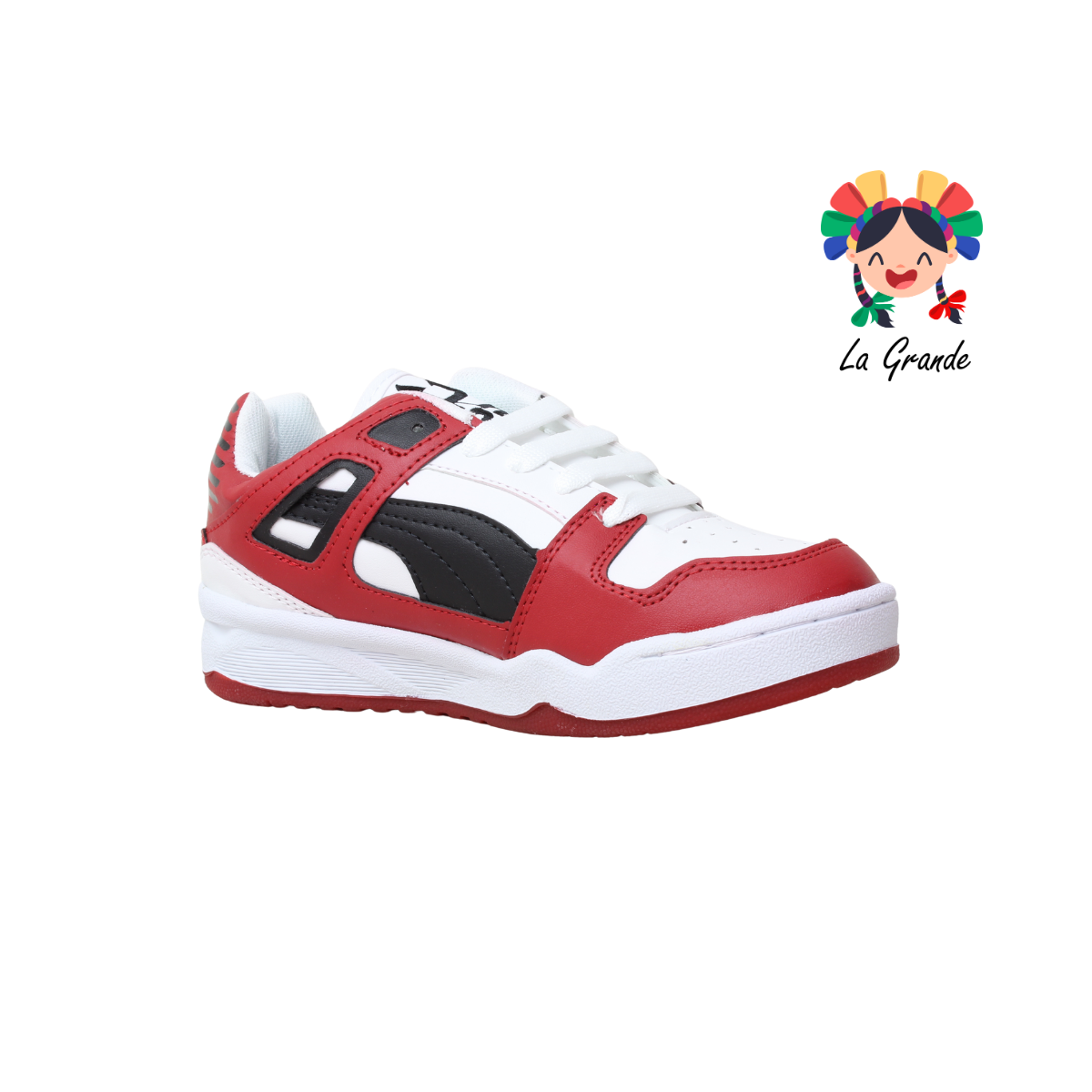 830 CUPRA Rojo Bco Ngo Sintético Tenis Casual para Caballero