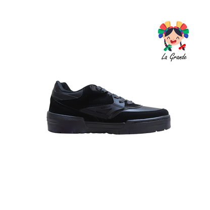 833 WALKQUIR Negro Negro Tenis Casual para Caballero