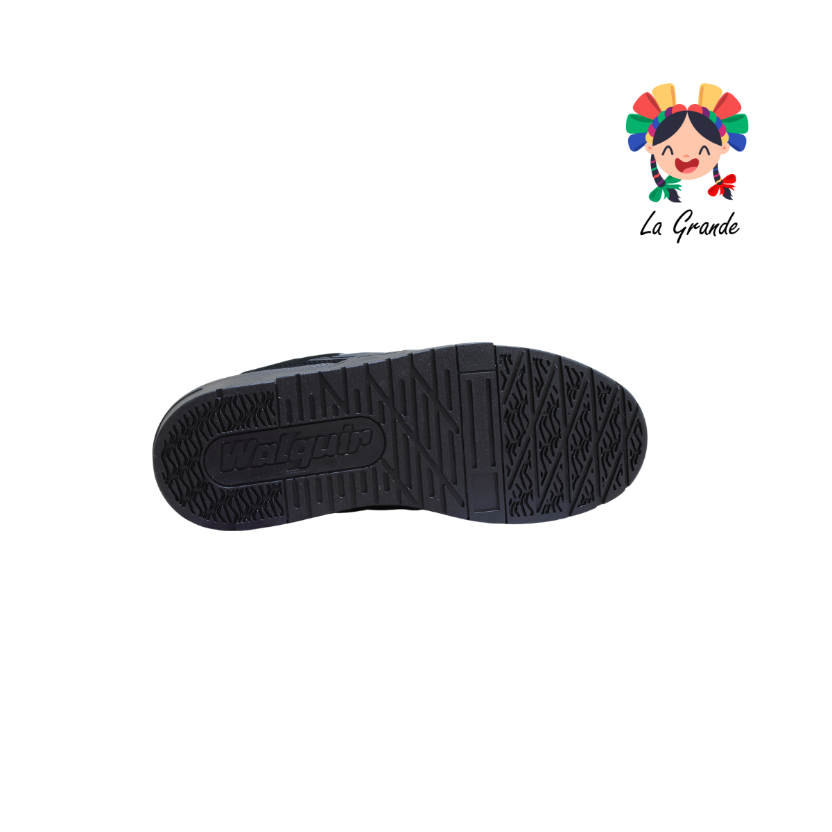 833 WALKQUIR Negro Negro Tenis Casual para Caballero