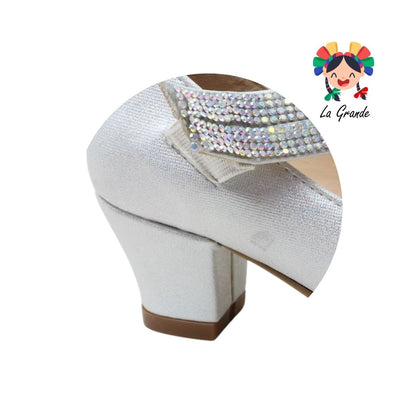 836 ALEXIMAR Salma Blanco Zapatilla Casual con Plataforma para Niña