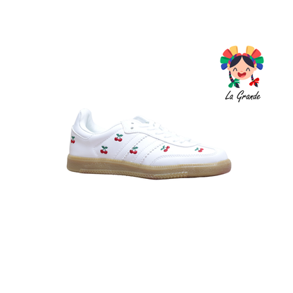 12097 DADDY Blanco Total Casual Tenis para Dama