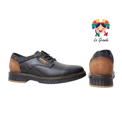 8406 CUSTOM Negro Camel Floter Zapato Casual para Caballero