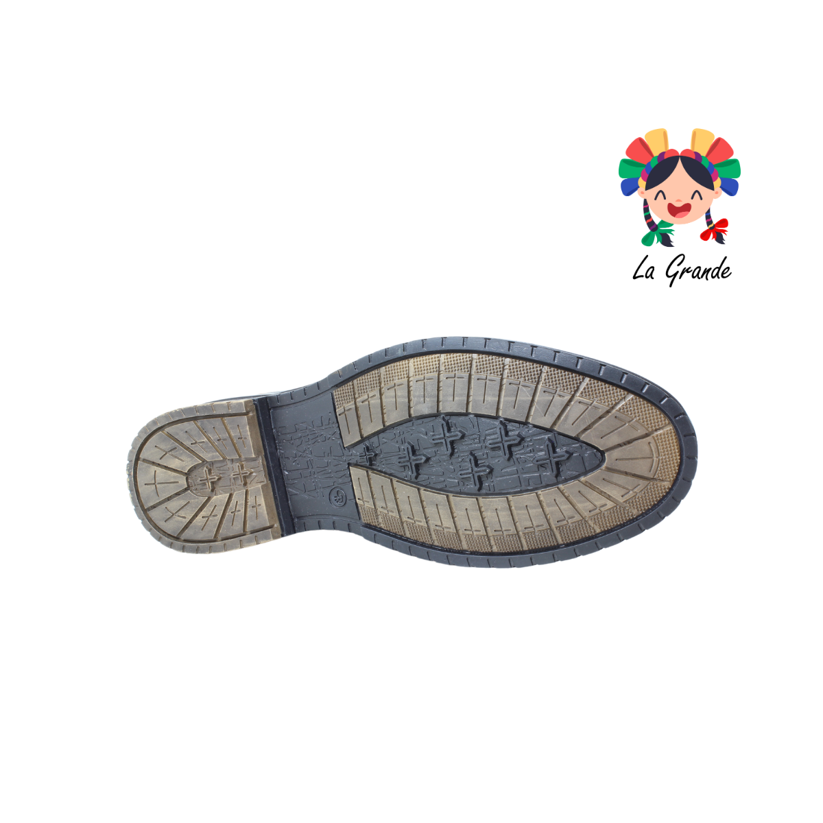 8407 CUSTOM Negro Camel Flother Zapato Casual para Caballero