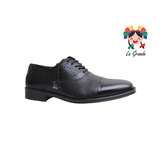 8410-03 MARISCAL Negro Catania Piel Zapato para Caballero