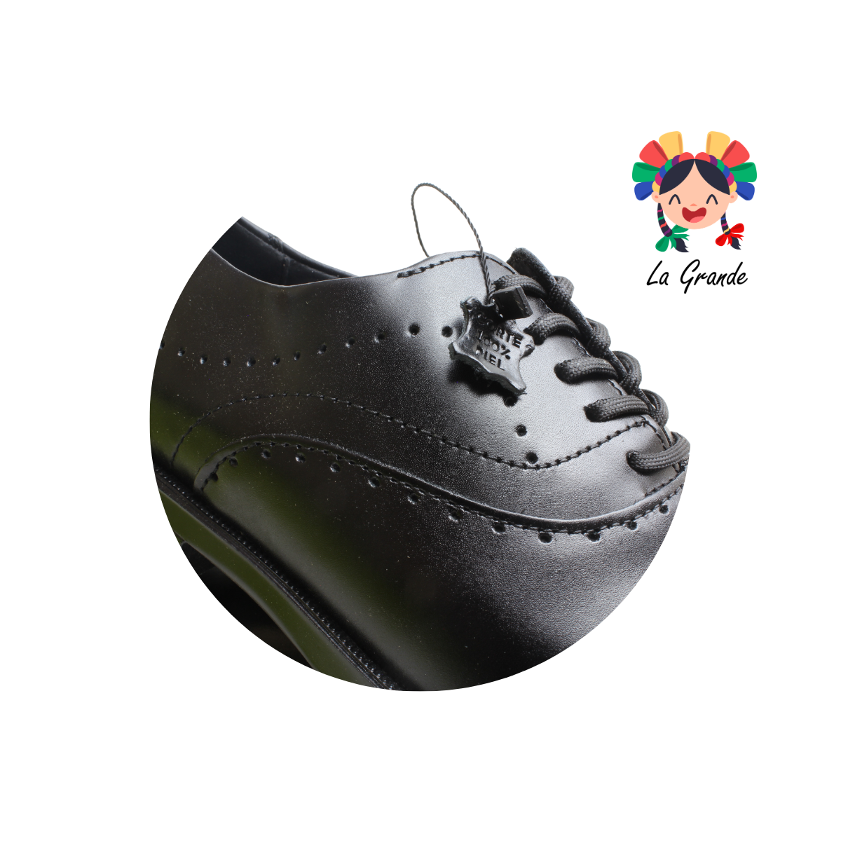 8410-01 MARISCAL Negro Piel Zapato para Caballero