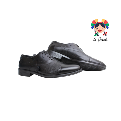 8410-03 MARISCAL Negro Catania Piel Zapato para Caballero