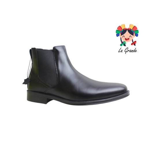 8488 MARISCAL Negro Piel Bota para Caballero