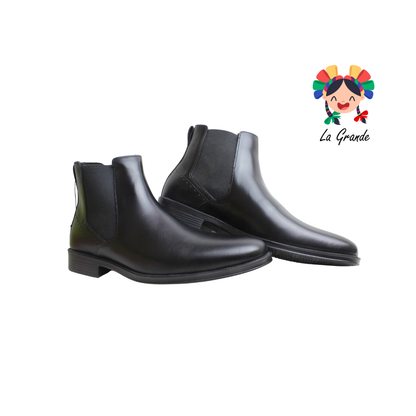8488 MARISCAL Negro Piel Bota para Caballero