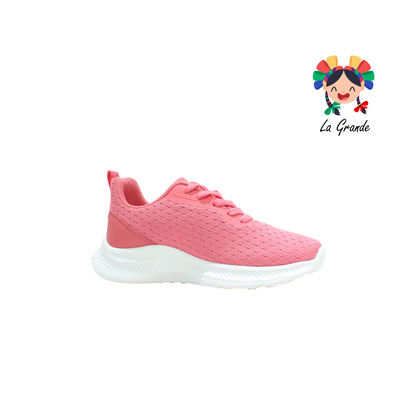1049985 CHARLY Rosa Textil Tenis Deportivo para Dama