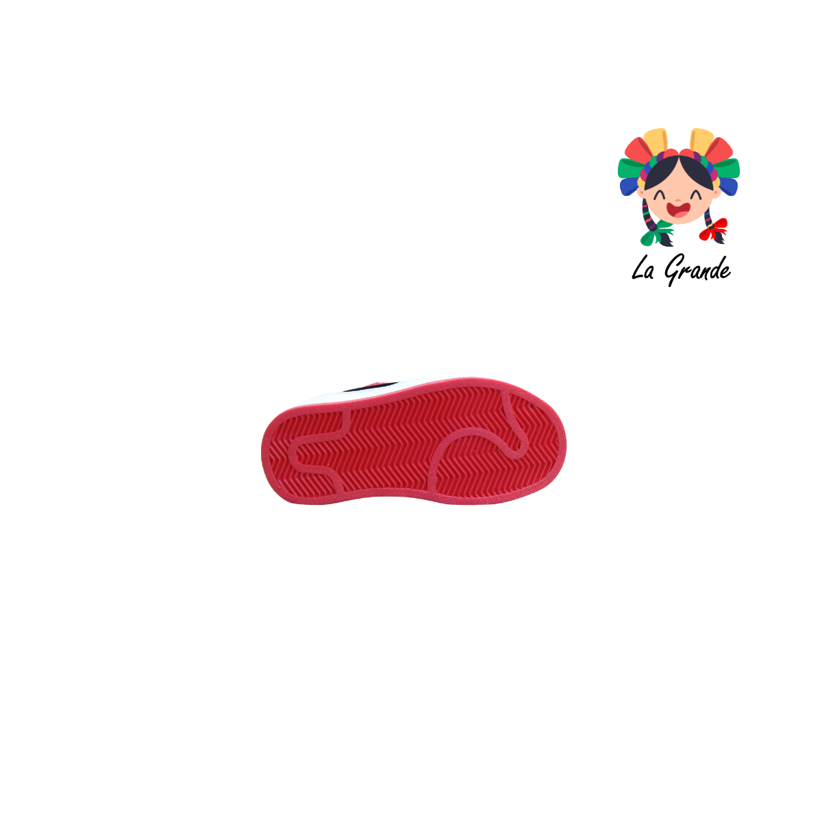 850 GMC Rojo Bco Ngo Tenis Casual para Niño