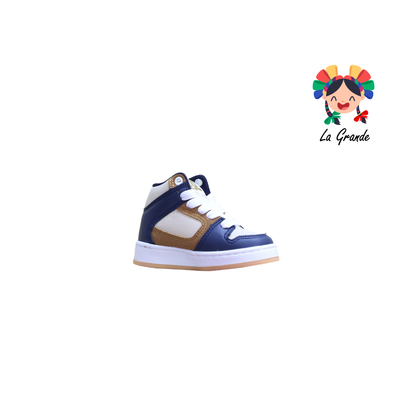 850 GMC Mno Beige Oro Tenis Casual para Niño
