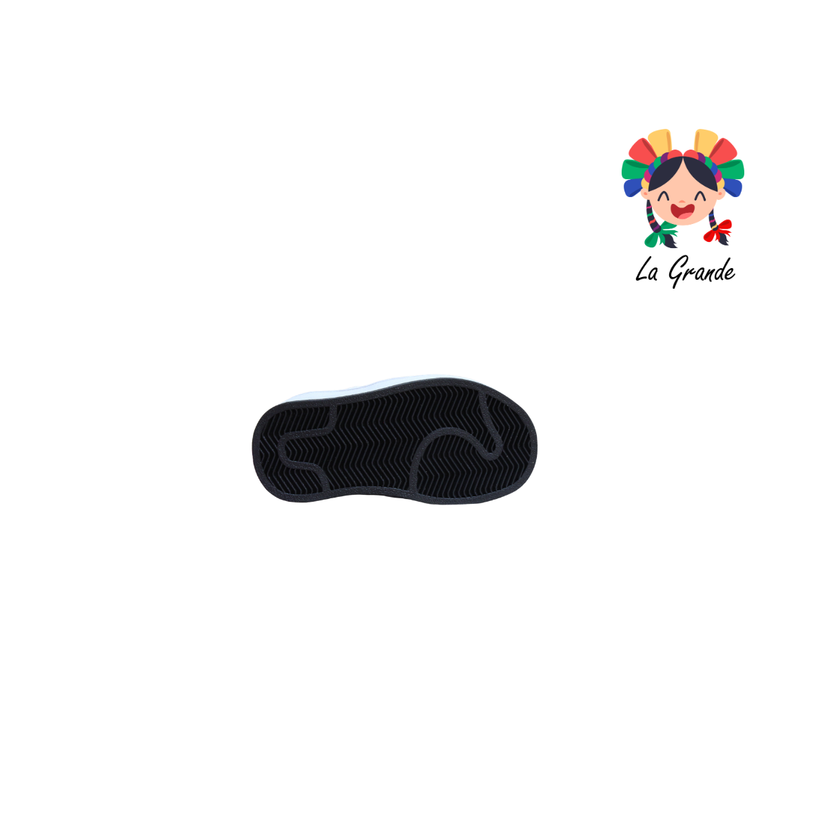 850 GMC Blanco Negro Tenis Casual para Bebe
