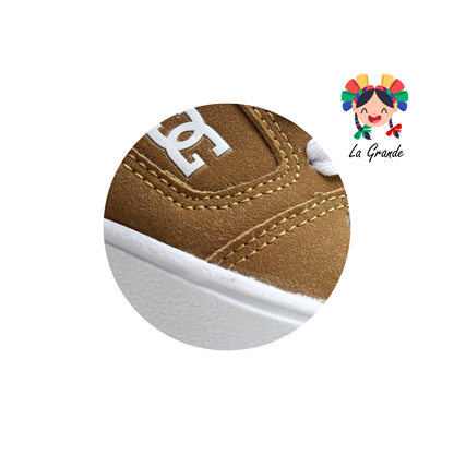 850 GMC Camel Blanco Tenis Casual para Bebe