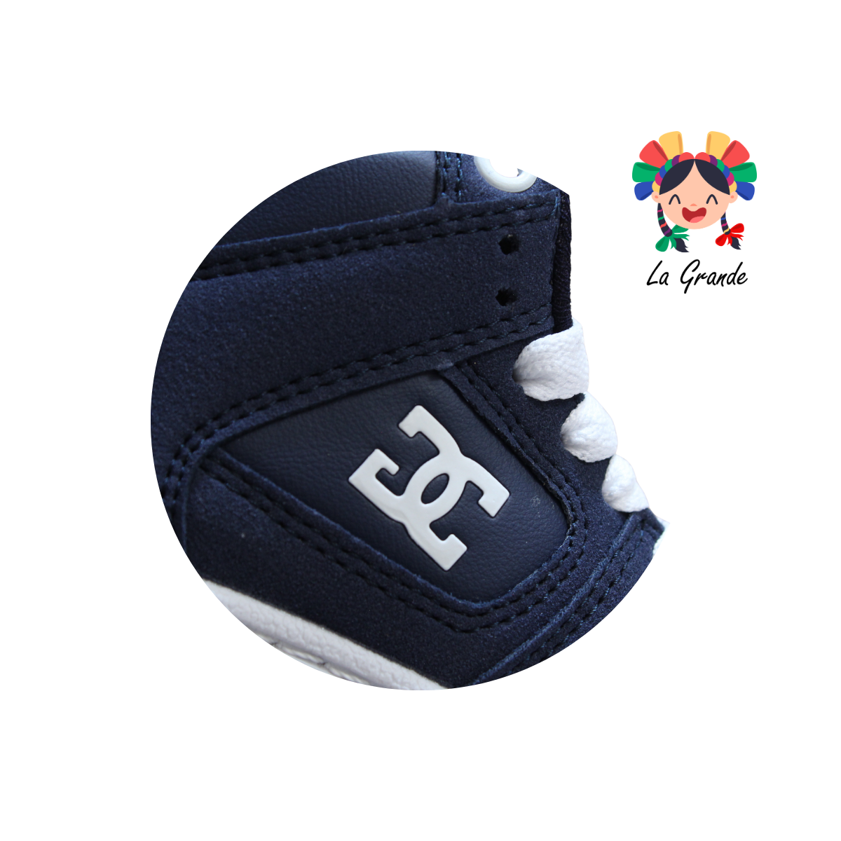 850 GMC Marino Blanco Tenis Casual para Bebe