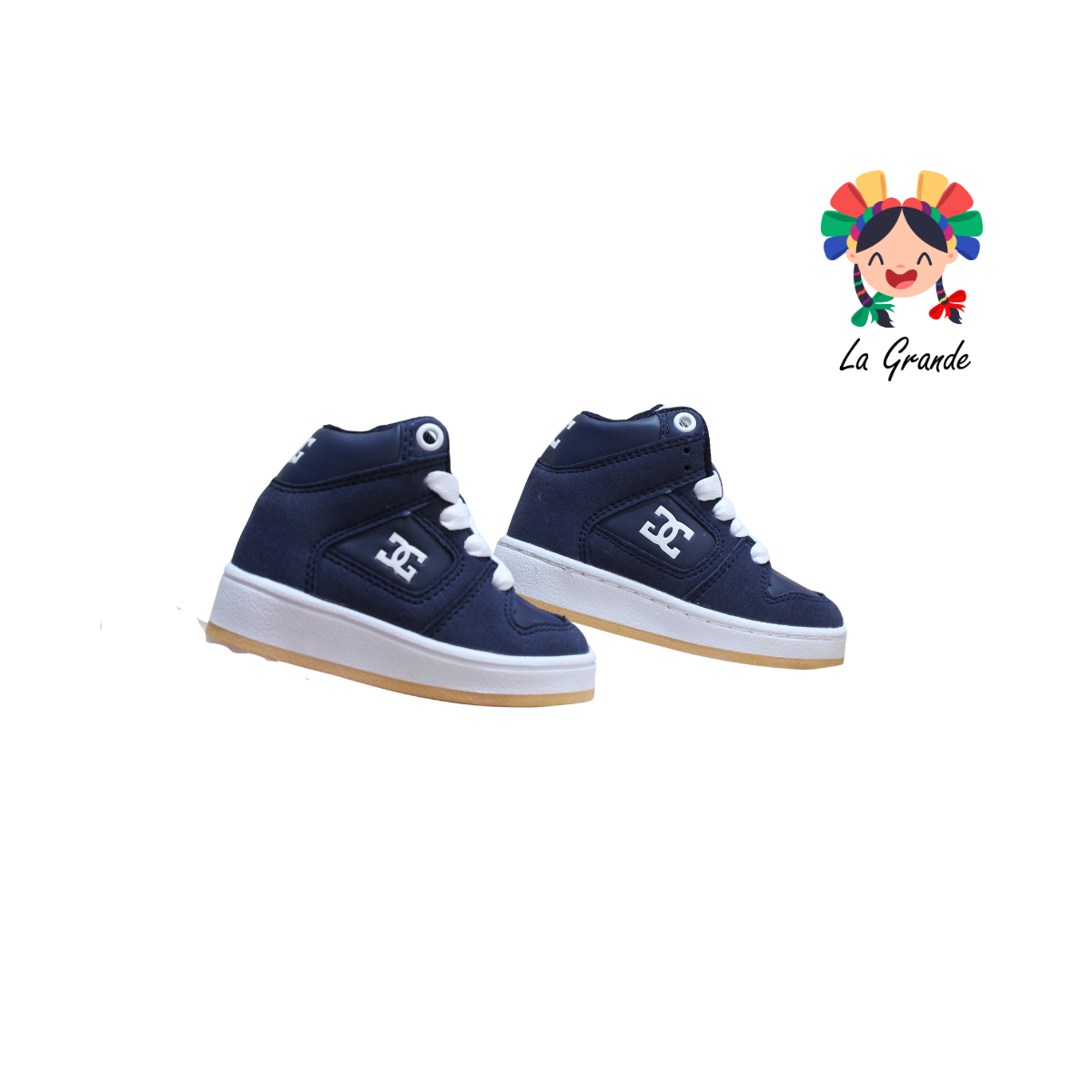 850 GMC Marino Blanco Tenis Casual para Bebe