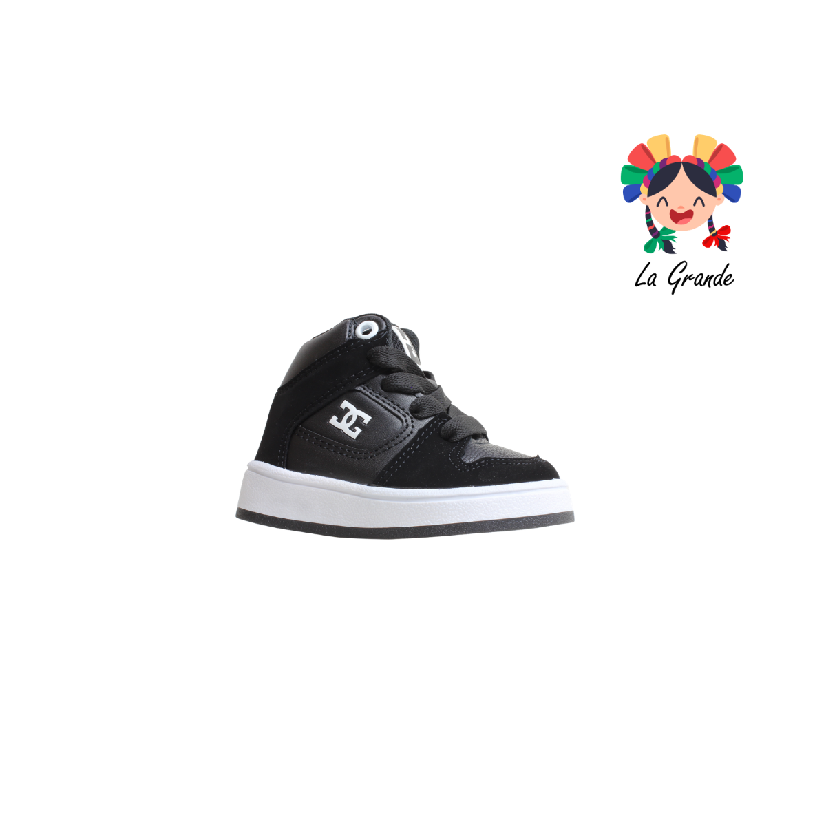 850 GMC Negro Tenis Casual para Bebe y Niño