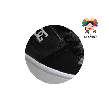 850 GMC Negro Tenis Casual para Bebe y Niño