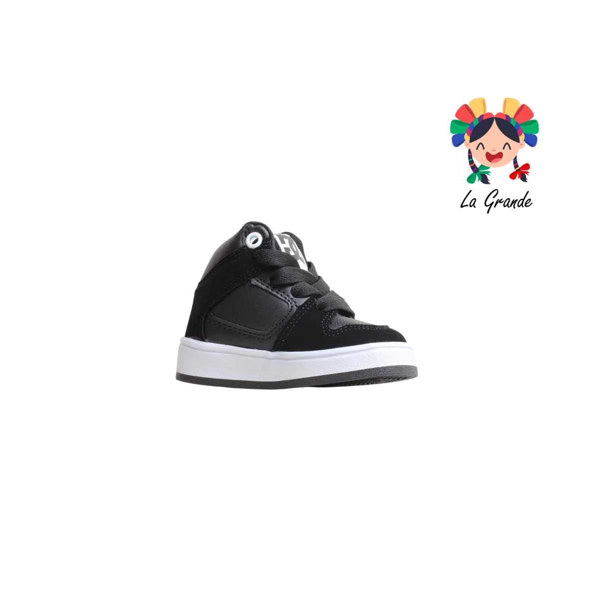 850 GMC Negro Tenis Casual para Bebe y Niño