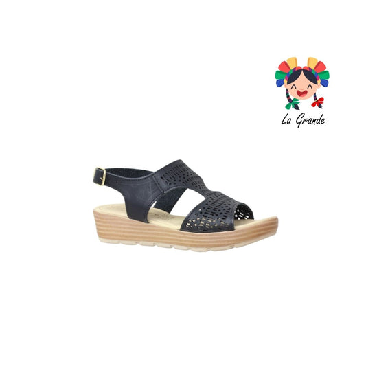 850 LADY MARY Negro Sandalia para Dama