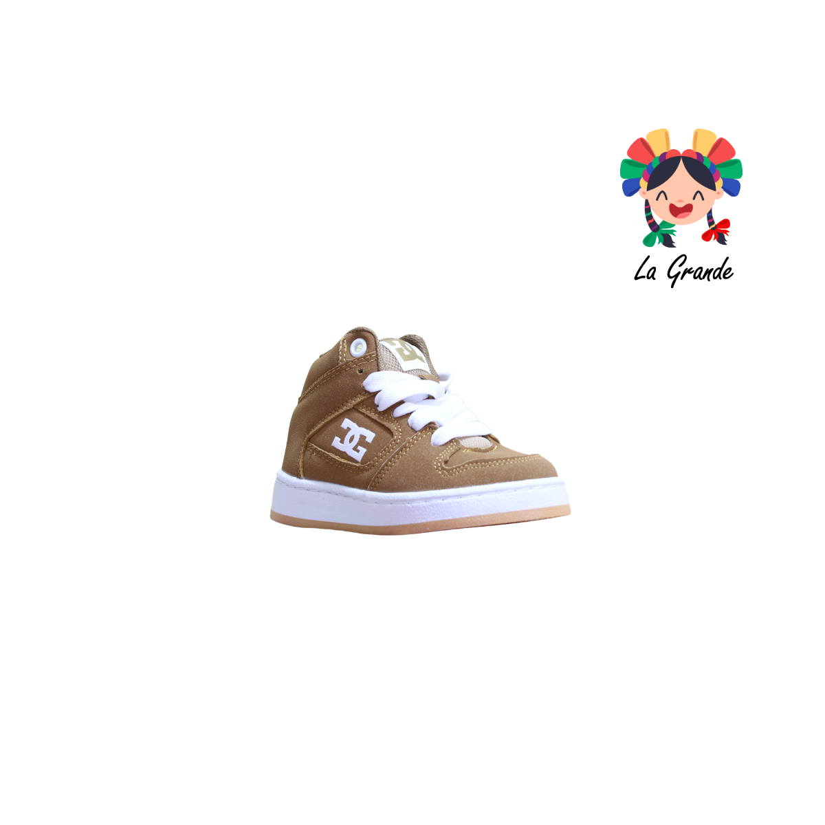 850 GMC Camel Blanco Tenis Casual para Bebe