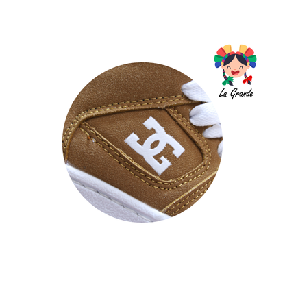 850 GMC Camel Blanco Tenis Casual para Bebe