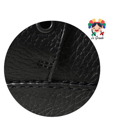 856 LA PAG Negro Piel Bota Casual para Caballero