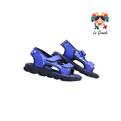 223301 PEKE KIDS Azul Camuflaje Sint Huarache Casual para Niño