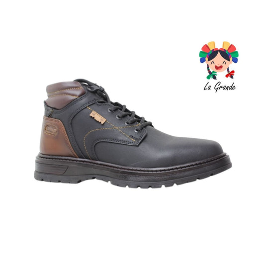 8602 CUSTOM Negro Miel Atanado Bota Casual para Caballero