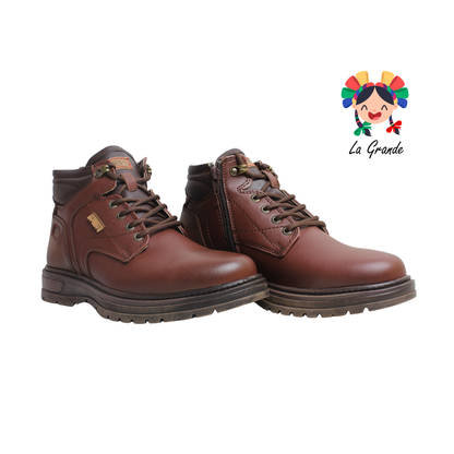 8602 CUSTOM Cogñac Atanado Bota Casual para Caballero