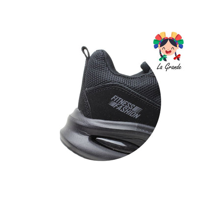 860 SPEIS10 Negro Negro Tenis Deportivo para Dama y Joven