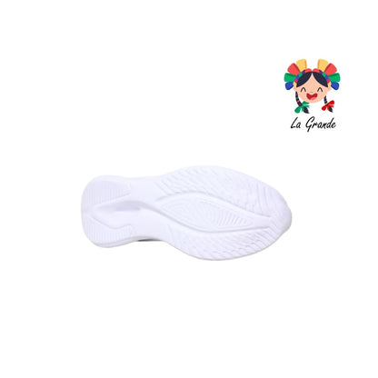 860 SPEIS10 Negro Blanco Tenis Deportivo con Válvula para Dama y Joven