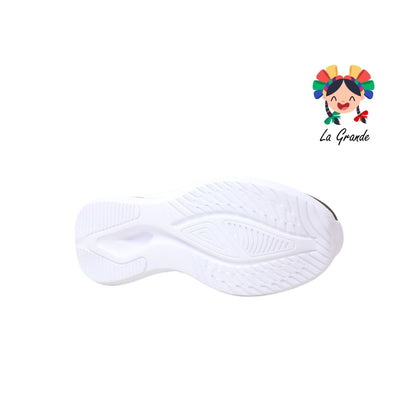 860 SPEIS10 Negro Lila Tenis Deportivo para Dama