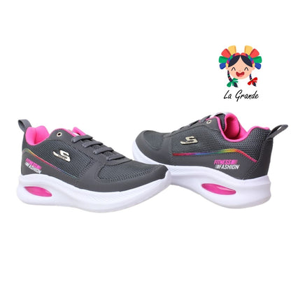 860 SPEIS10 Oxford Fiusha Tenis Deportivo con Válvula para Dama