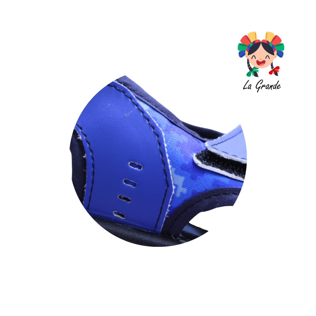 223301 PEKE KIDS Azul Camuflaje Sint Huarache Casual para Niño