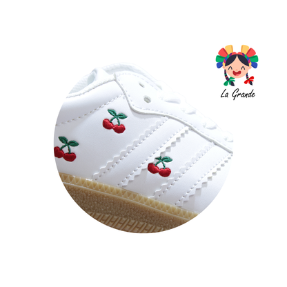 12097 DADDY Blanco Total Casual Tenis para Dama