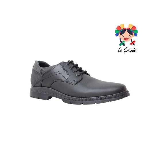 8807 CUSTOM Negro Negro Atanado Sint Zapato Casual para Caballero