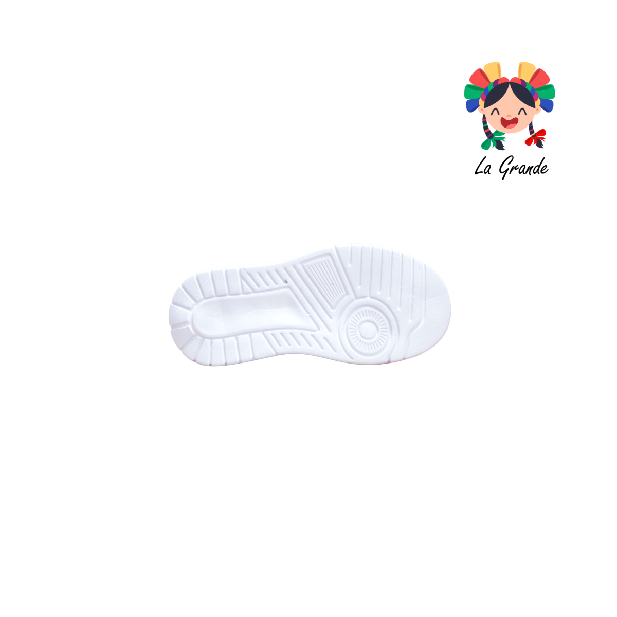 5000 TERRYBLITO Blanco Plata Tenis Casual para Niña y Niño