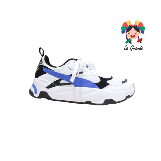8909 PUMA Bnco Azul Tenis Importado Original para Caballero