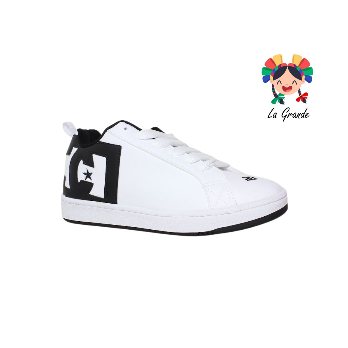 890 CUPRA Blanco Negro Sintetico Tenis Casual para Caballero