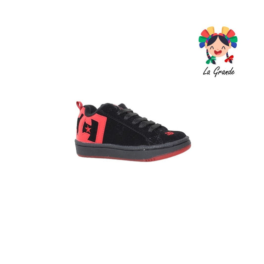 890 CUPRA Negro Rojo Sintetico Tenis Casual para Caballero