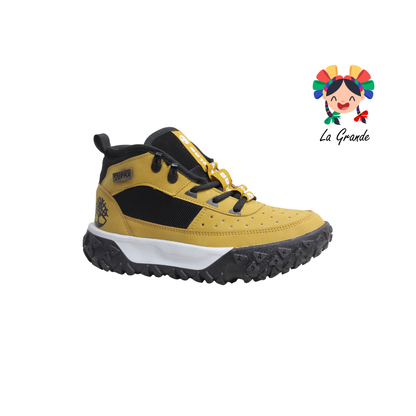 8918 CUPRA Mostaza Negro Bota Montaña para Joven