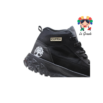 8918 CUPRA Negro Blanco Bota Montaña para Caballero
