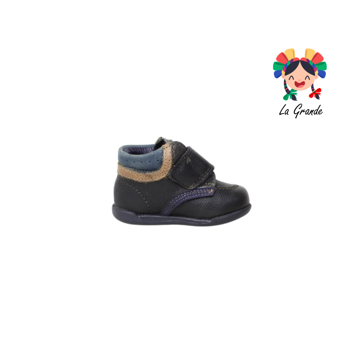 8945 DOGI Marino Camel Zapato Casual para Bebé