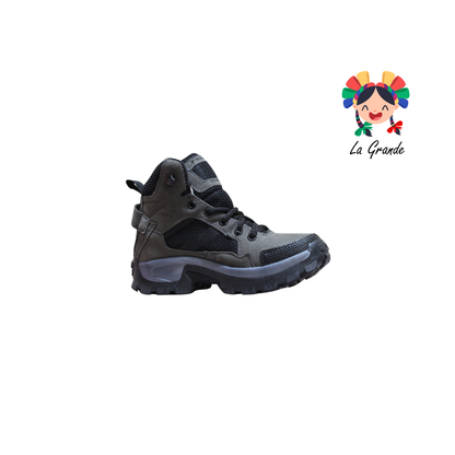 06 ISSUZU Oxford Negro Bota de Montaña para Niño
