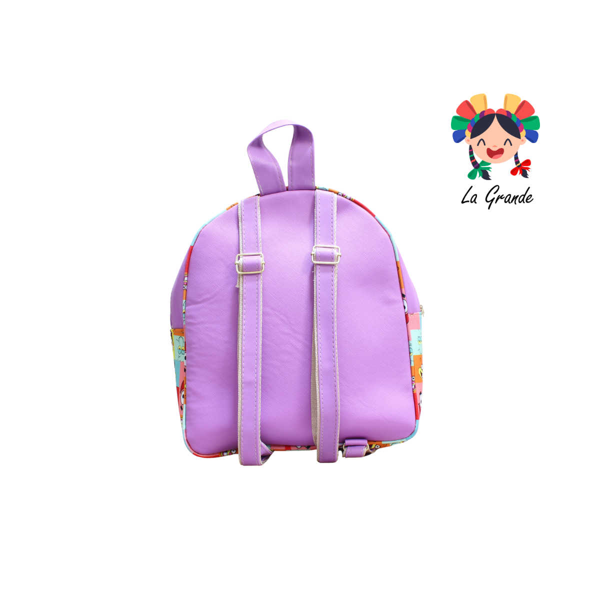 017 BOB LUCCIANA Mochila Morada Casual para Dama