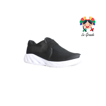 987 RULES Negro Blanco Tenis Casual para Dama, Joven y Caballero