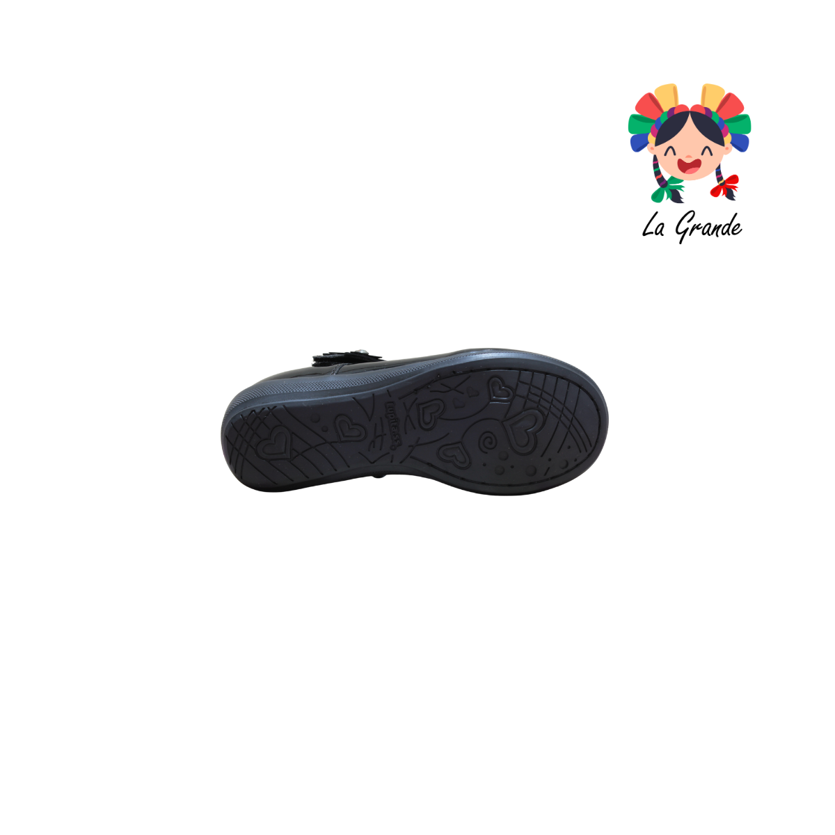 14001 LUPITAS Negro Charol Zapato Escolar para Niña