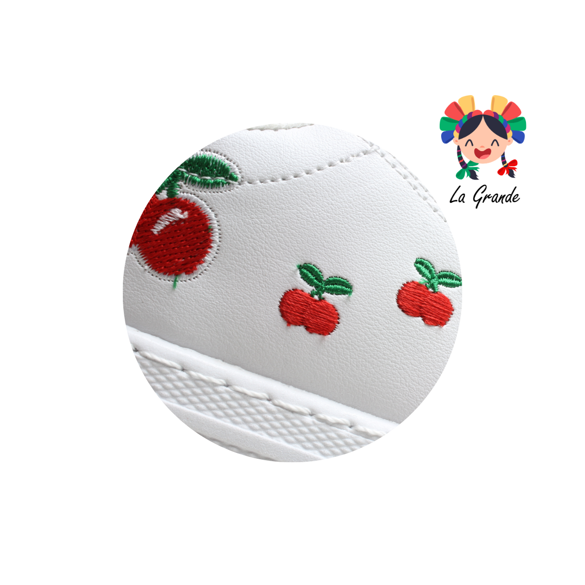 9001 SVIN Blanco Rojo Sintético Tenis Casual para Bebé, Niña, Niño, Dama y Joven