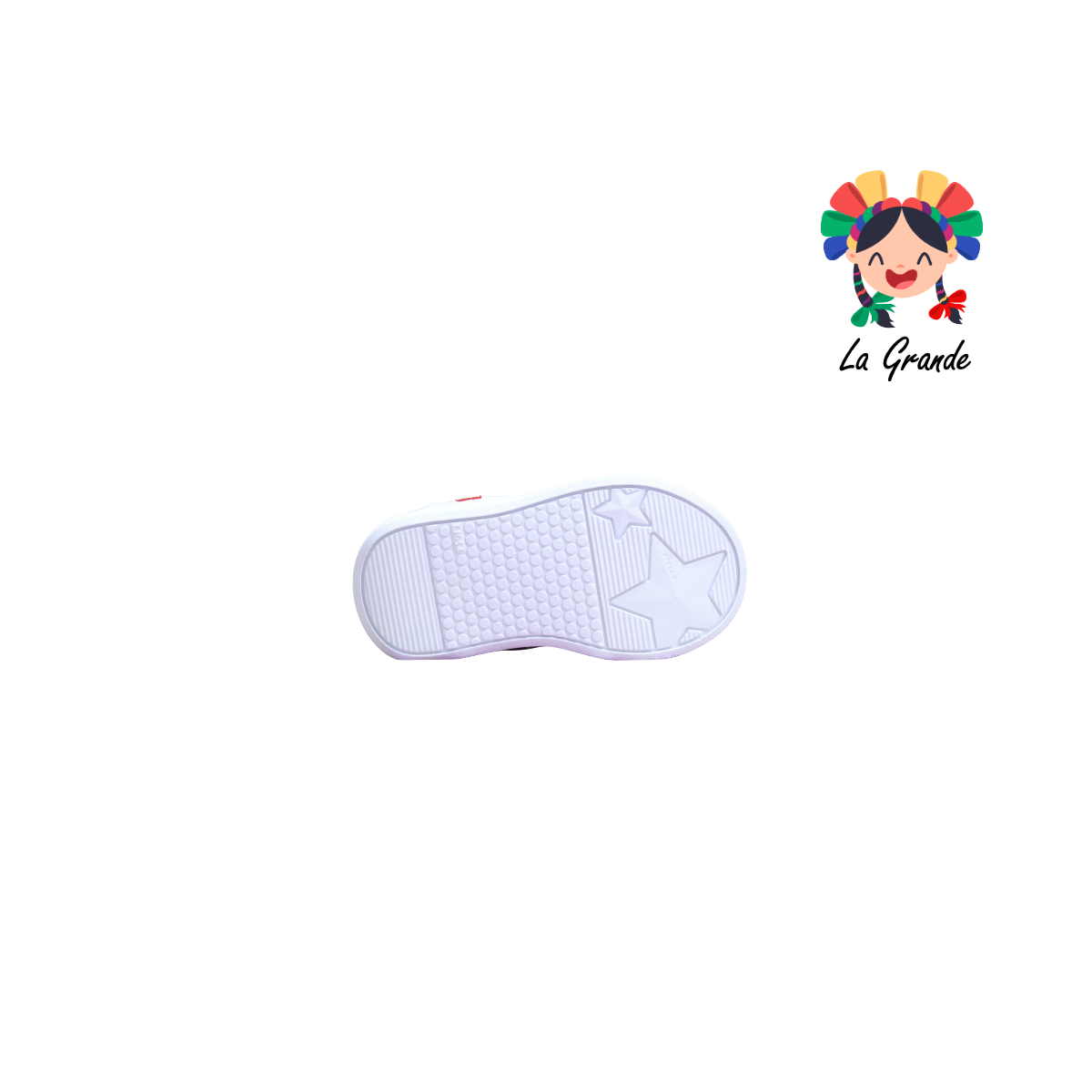 9001 SVIN Blanco Rojo Sintético Tenis Casual para Bebé, Niña, Niño, Dama y Joven