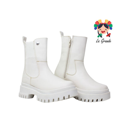 900 DANNA PAO Latte Napa Bota para Dama